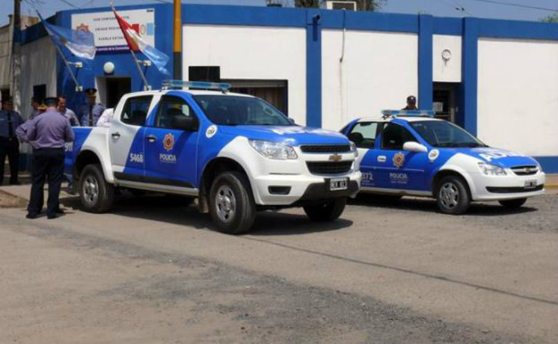La seccional de Pueblo Esther, donde se iniciaron las actuaciones policiales.