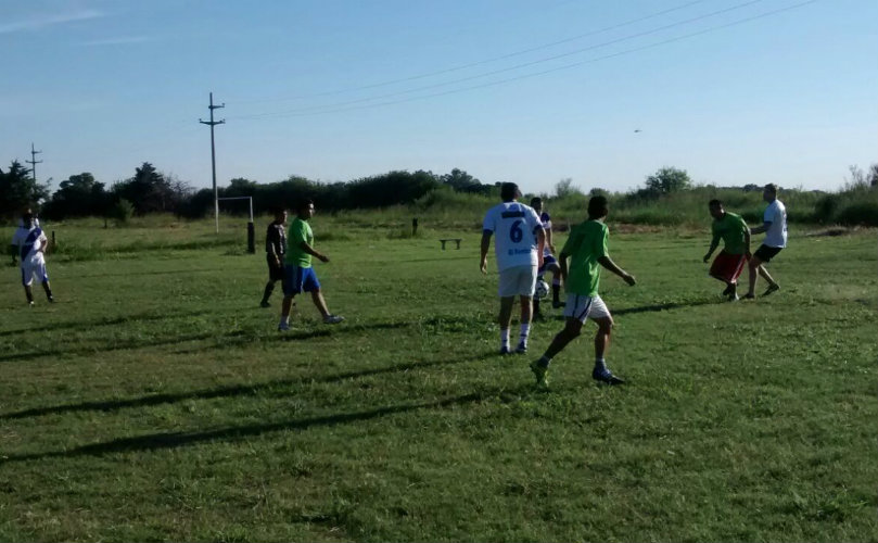 Camachos y El Rombo igualaron en un vibrante partido