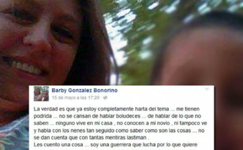 La mamá de Agustín