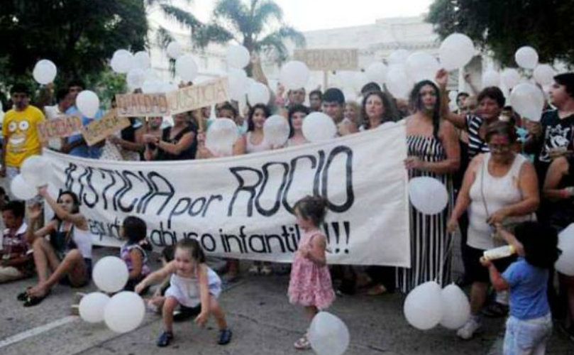 Desde la gente. El caso de Rocío movilizó a los santafesinos, que hicieron marchas pidiendo justicia