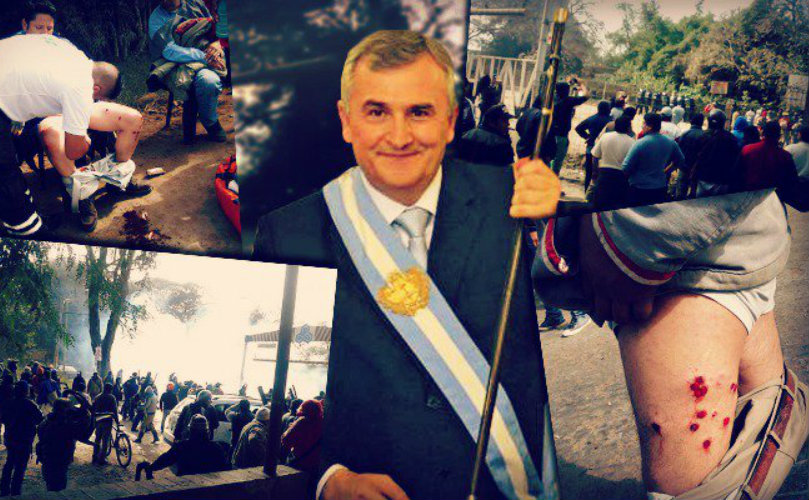 Terrible represión 