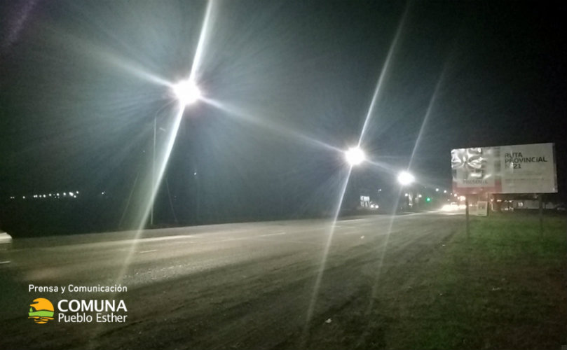 Cruce Ruta 21 y AO12