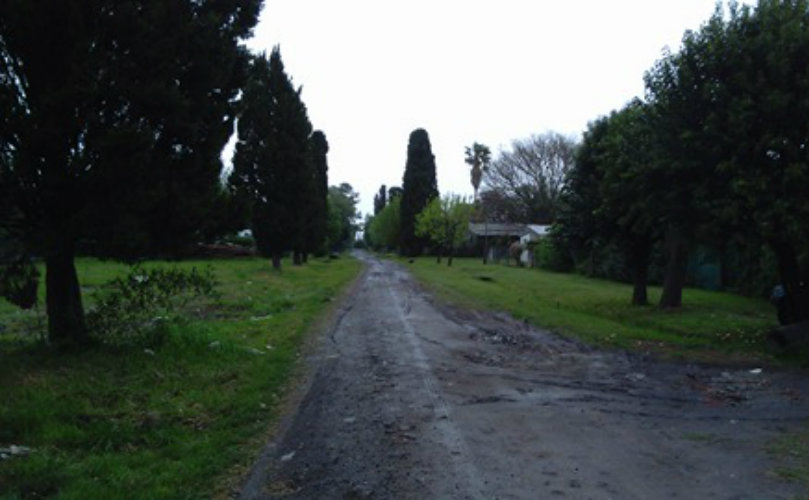 Barrio ubicado detrás del cottolengo Don Orione 