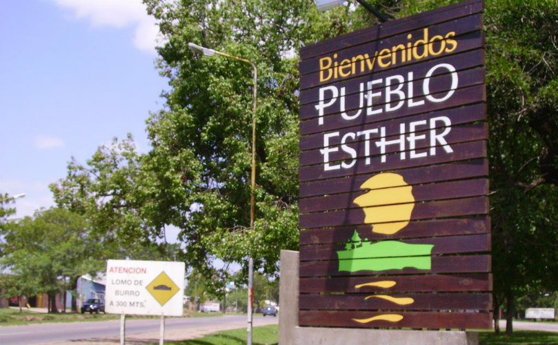 Conmoción en Pueblo Esther 