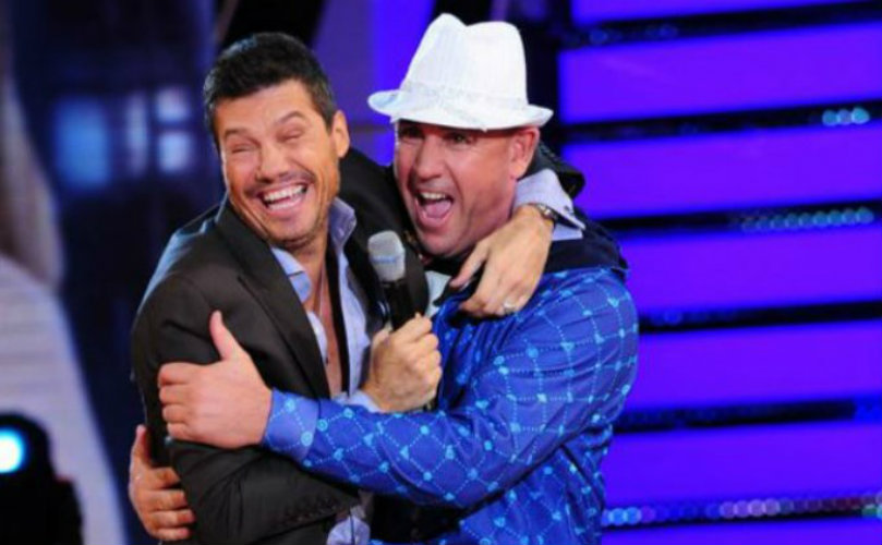Marcelo junto a la Mole
