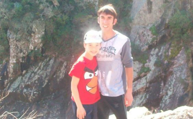 Felipe y Sierra. Él le decía 'papá'.