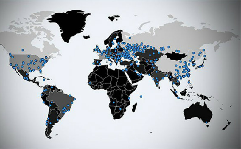 Países víctimas del ataque