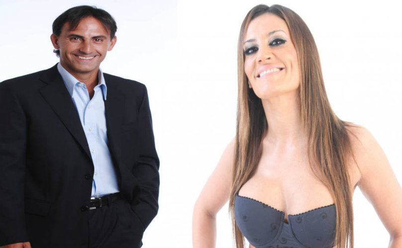 Diego Latorre y Natacha Jaitt
