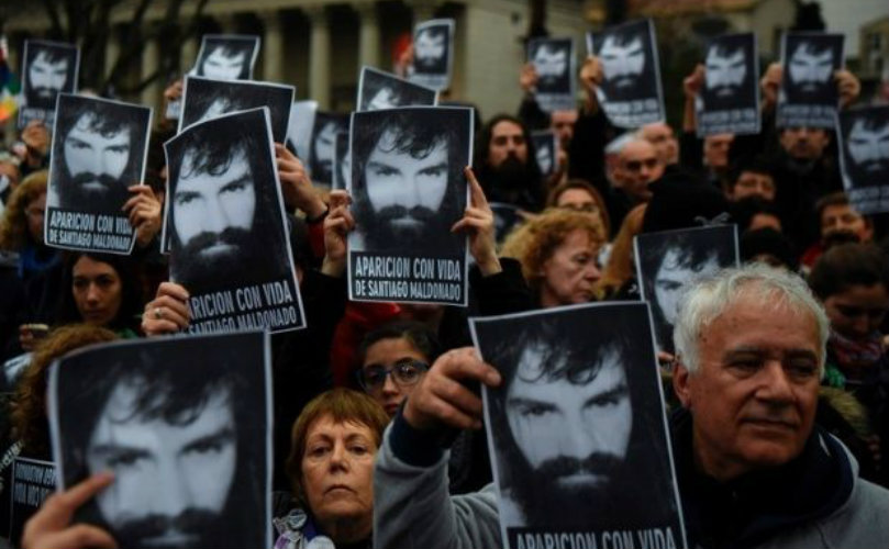 'Aparición con vida'. el reclamo que no cesa.