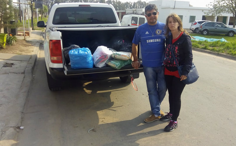 Claudio y Alejandra viajarán al norte 