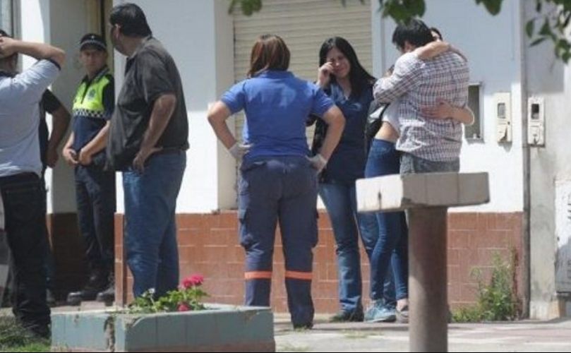 El dolor del padre de los chicos.
