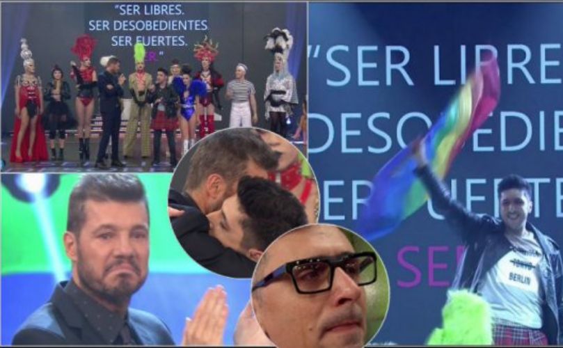 Lagrimas en medio del show
