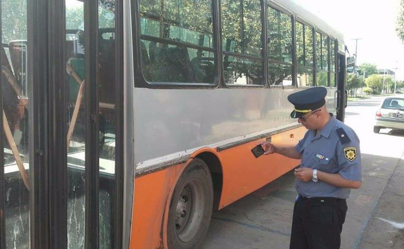 La imagen que respalda la denuncia 