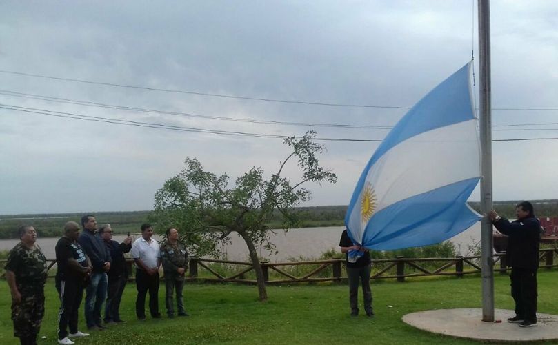 El acto se llevo a cabo esta mañana