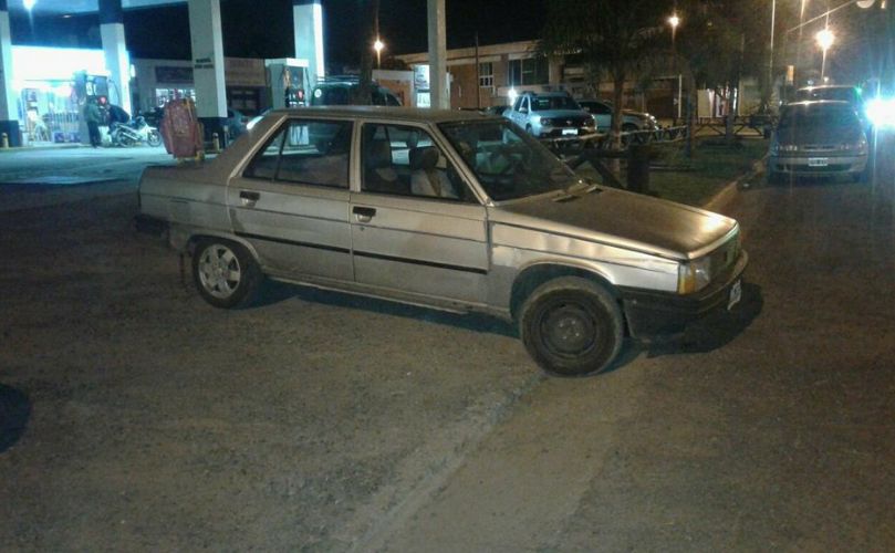 El vehiculo ue remitido al corralón 