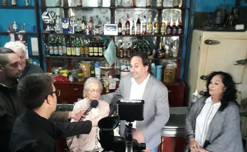 Uno de los momentos más emotivos de la jornada del día aniversario 