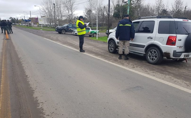 Esta mañana sobre Ruta 21 