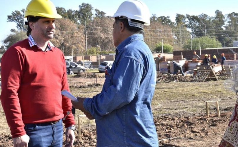 Obra sobre la calle San Jose 