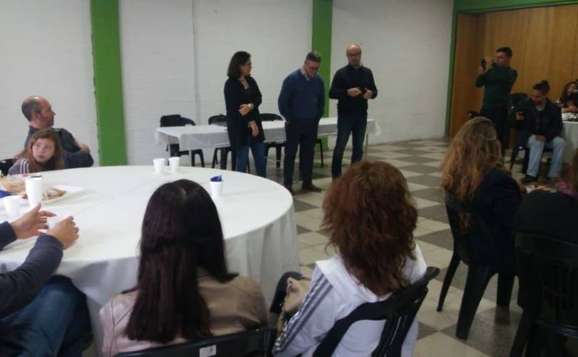 Funcionarios provinciales se reunieron con vecinos del barrio Asunción 