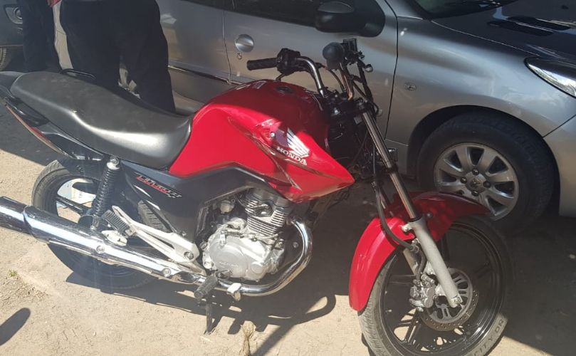 Moto secuestrada