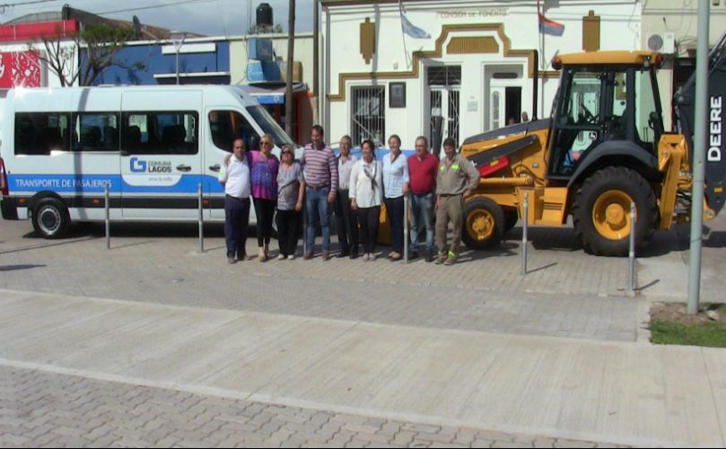 La presentacion oficial se realizó frente a la comuna