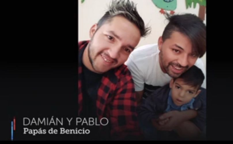Damián, Benicio y Pablo