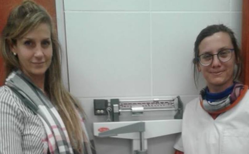 Antonella Reinhartt y Carla Piegaio