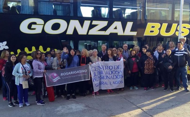 El contingente partió esta mañana