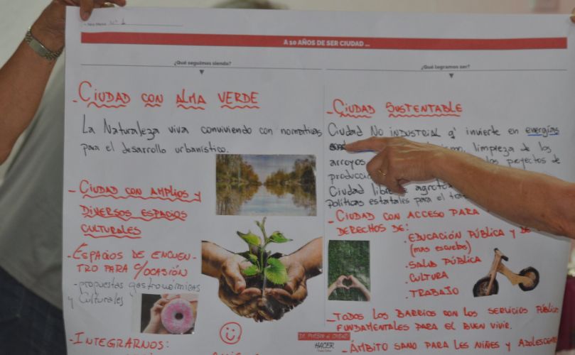 Hacer Pueblo Esther convoco al debate