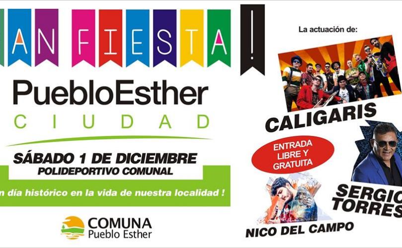 Jornada de fiesta en Pueblo Esther 