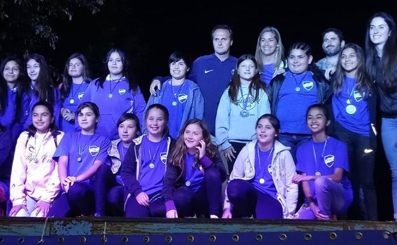 Todos los deportistas recibieron una medalla 