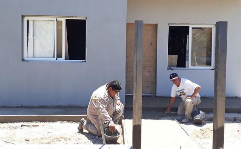 Avanza la construcción 