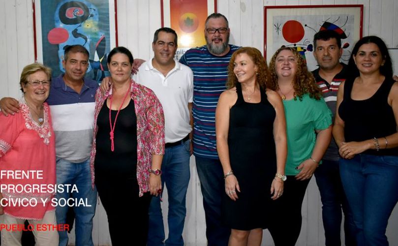 Martin Gherardi presento la lista de concejales 