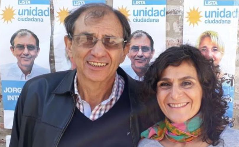 Norma López junto a Jorge Kohen 