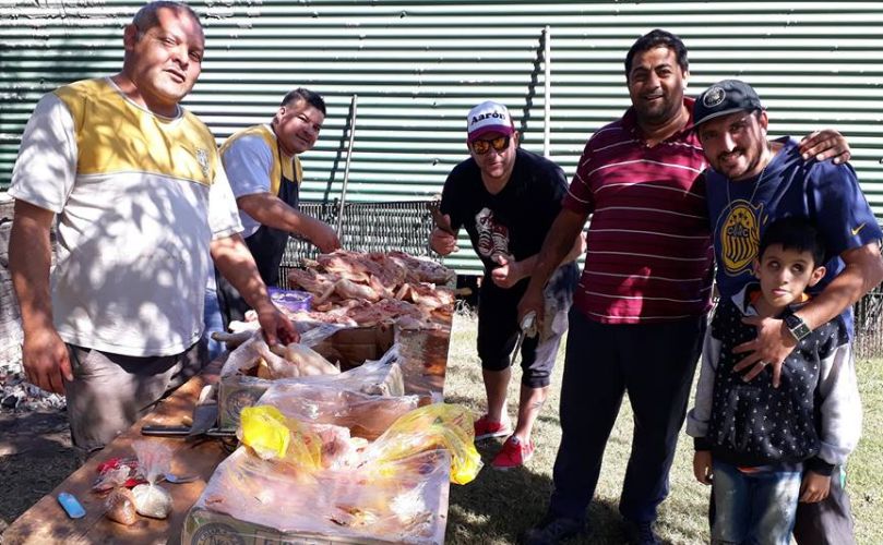 El equipo de parrilleros 