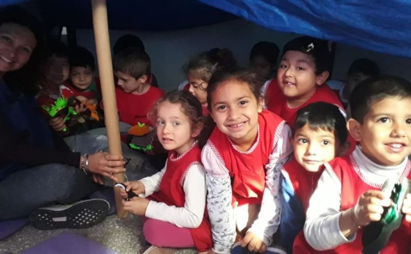 Nivel inicial de la escuela 144