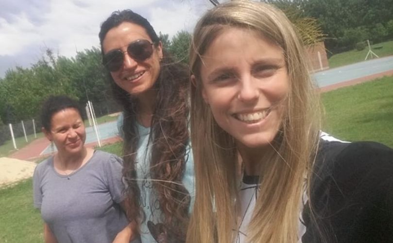 Parte del plantel docente que intervino en el proyecto