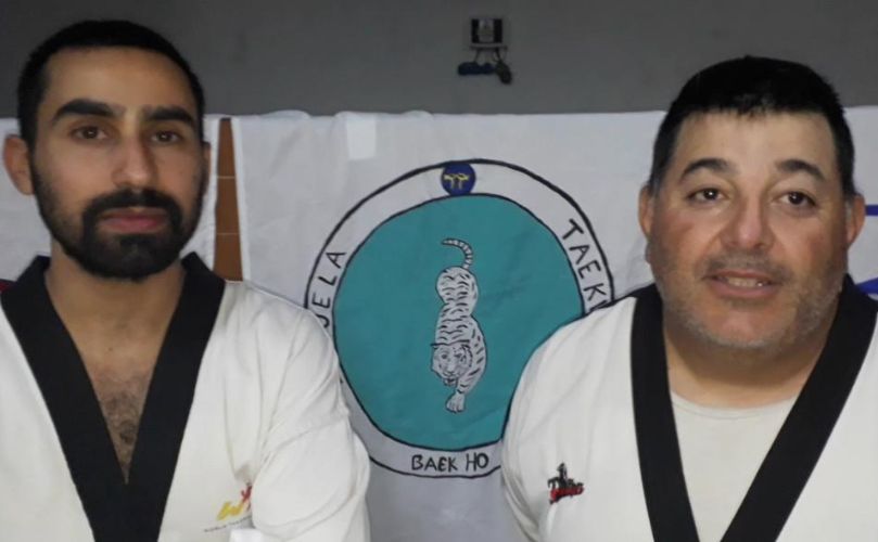 Los profesores Adrián Cristofani y Juan Ignacio Franzi
