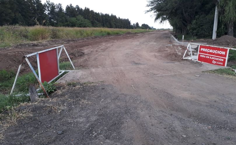 Obra en Barrio 'Los Sauces'