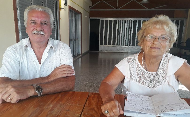 Víctor Ortiz y Ana María