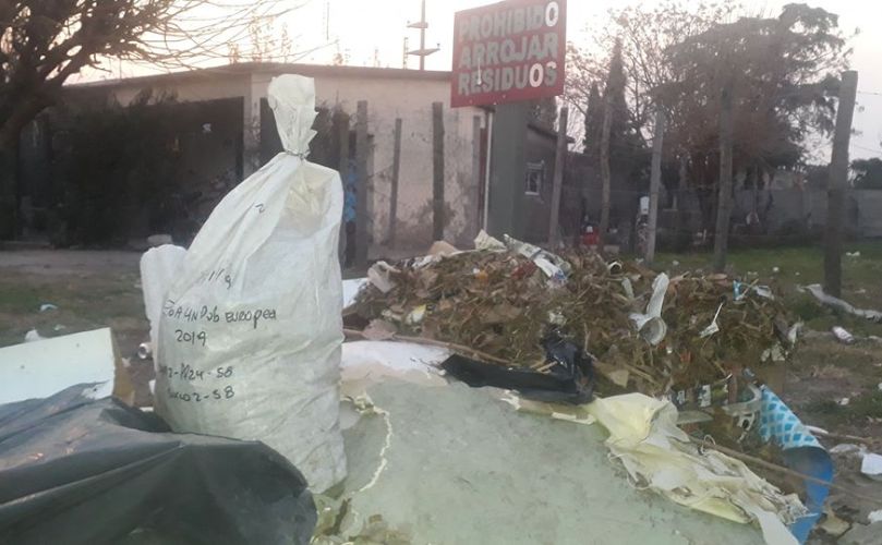 Los vecinos ya se cansaron de denunciar la situación