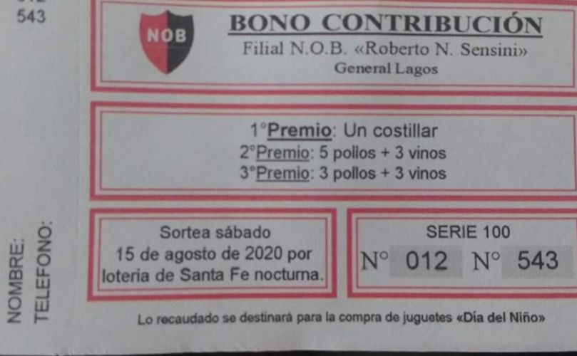 Bono contribución 