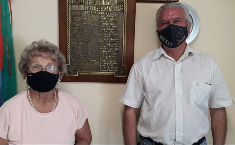 Ana María Belluomini y Victor Ortiz