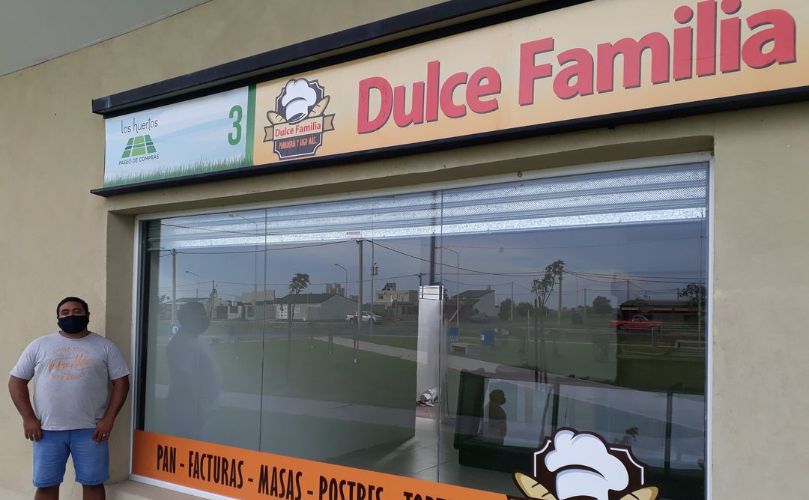 “Dulce Familia” es el nombre de un nuevo emprendimiento comercial