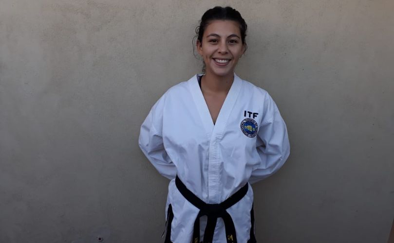 Analía Luna, campeona y primera profesora