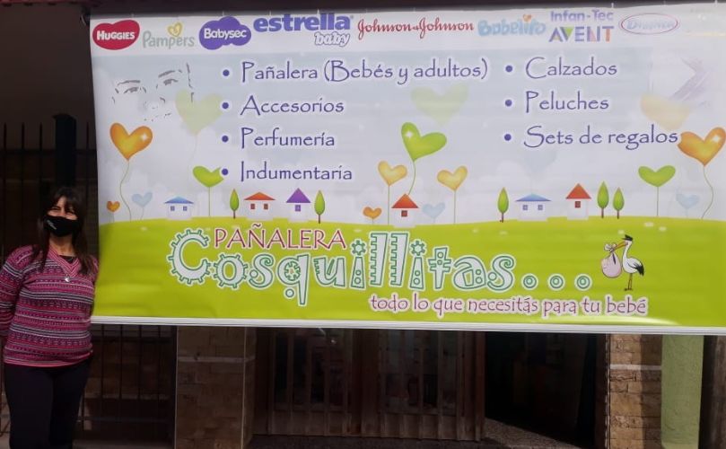 Melina Monza - Comerciante local 