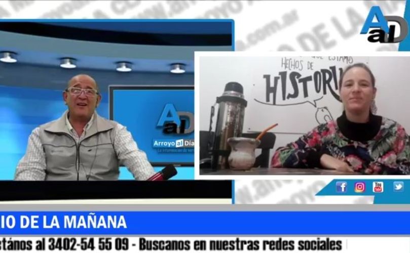 LAUDIO FERREYRA CON ANA PAULA SCARPECCI
