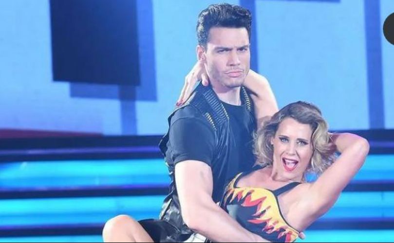 Nacho y Rocío, en plena interpretación