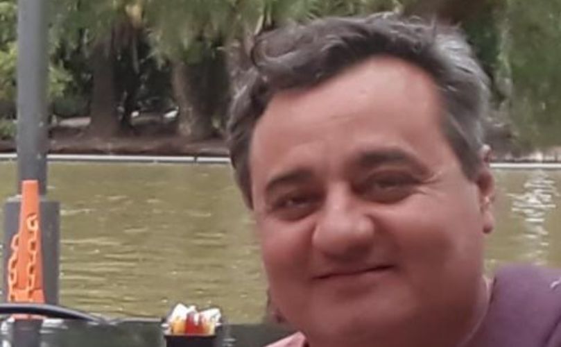 Adrián Frigeri, víctima de estafa