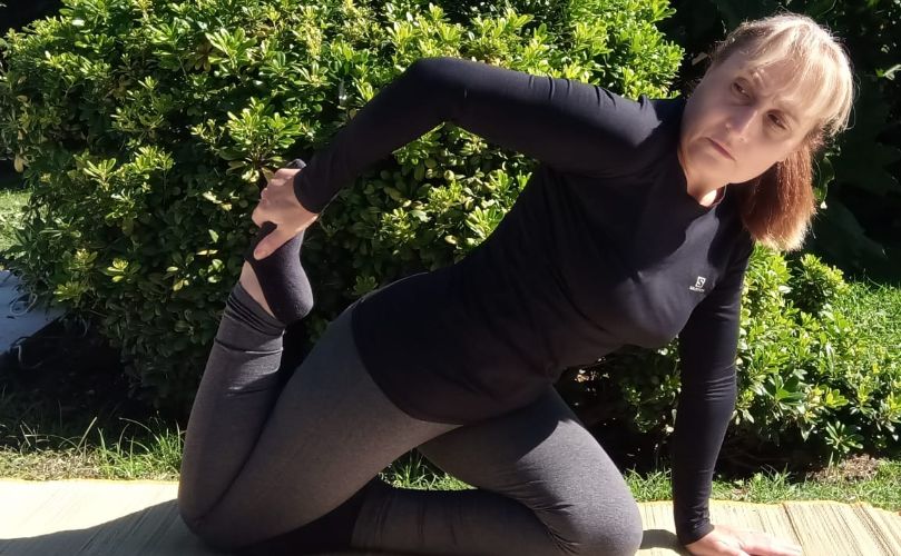 Roxana Renzi, profesora de Yoga